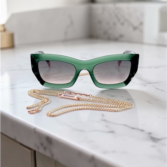 Missoni Accessories - MISSONI Green Sunglasses MIS0151/S MYAJP